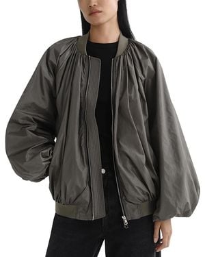 Agolde Raffi Bomber Jacket - Black