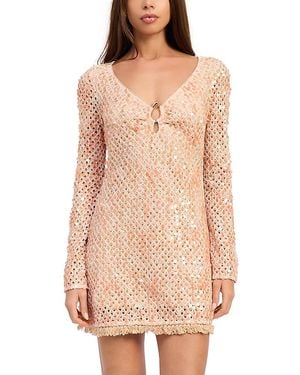 En Saison Gigi Mini Dress - Natural