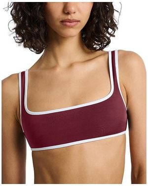 Onia Claire Bikini Top - Purple