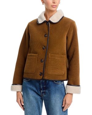 Barbour Penny Fleece Casual Jacket - Brown