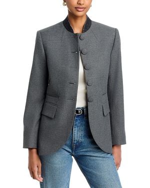 By Malene Birger Claye Single Breasted Blazer - Gray