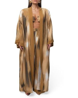 JLUXLABEL Desert Oasis Duster - Brown