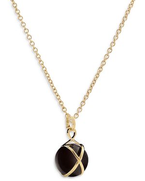 L. Klein 18K Prisma Agate Medium Pendant Necklace, 16-18 - Metallic