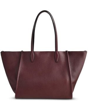 Madewell Lexington Leather Tote Bag - Purple