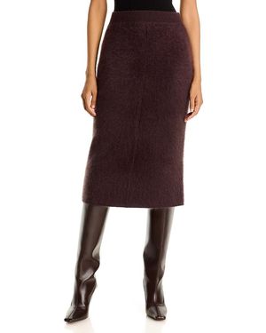 BOSS Faeloria Sweater Midi Skirt - Brown