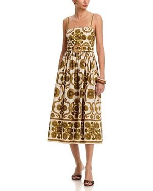 Cara Cara Lee Midi Dress - Metallic