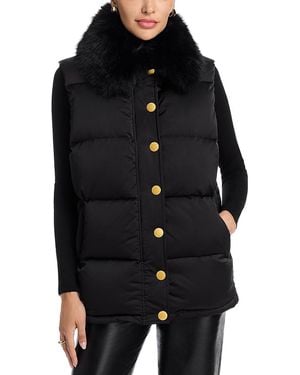 L'Agence Nalo Puffer Vest - Black