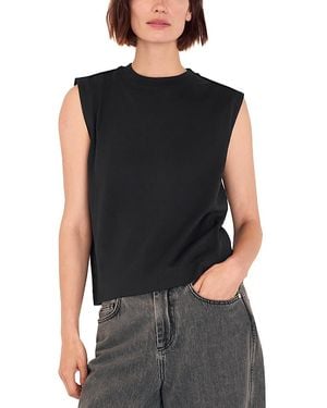 Whistles Edie Sleeveless Vest - Black