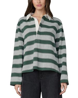 Joe's Jeans The Dylan Oversized Rugby Shirt - Green