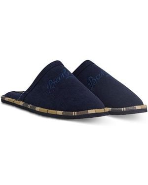 Barbour Everlee Mule Slippers - Blue