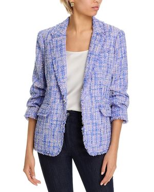 Cinq À Sept Lucie Boucle Khloe Blazer - Blue