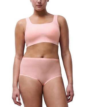 Chantelle Soft Stretch One-Size Full Briefs - Pink