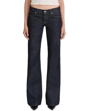 FRAME The Low Rise Bootcut Jeans - Blue