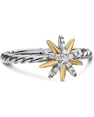 David Yurman Starburst Ring - White
