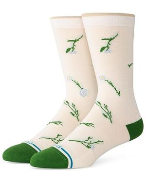 Stance Wildflower Crew Socks - Green