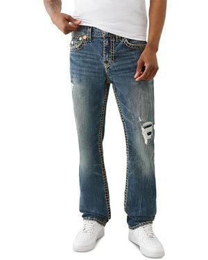 TRUE RELIGION Ricky Super T Straight Fit Jeans - Blue