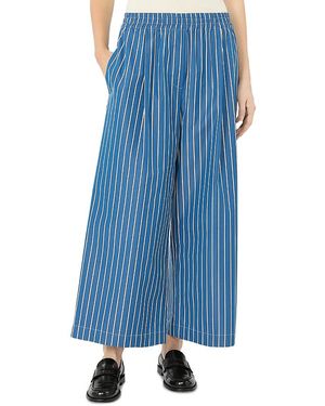 Weekend by Maxmara Wkdcresta Cotton Poplin Pants - Blue