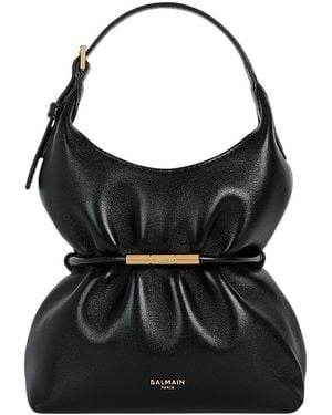 Balmain Sphynx Mini Bag - Black