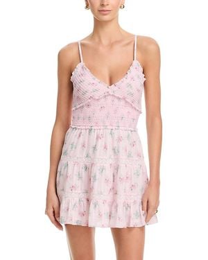 LoveShackFancy Lizzy Dress - Pink