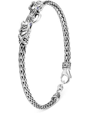 John Hardy Sterling Legends Naga Sapphire Dragon Link Bracelet - Metallic