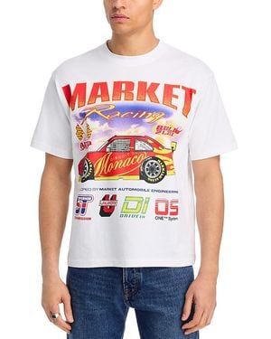 Market Built 2 Last Graphic Logo Tee - White