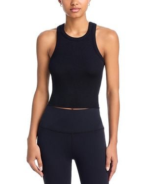 Splits59 Kiki Cropped Tank Top - Blue