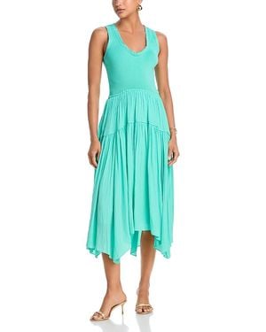 Ramy Brook Hadley Midi Dress - Green
