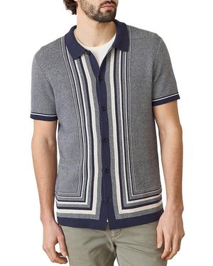 Marine Layer Ethan Button Down Shirt - Blue
