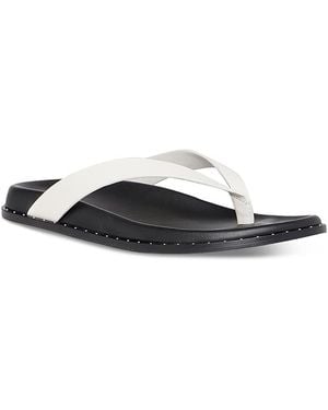 PAIGE Zadie Flat Sandals - White