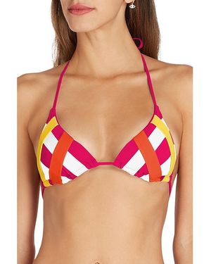 VALIMARE Ibiza Bandage Triangle Bikini Top - Red