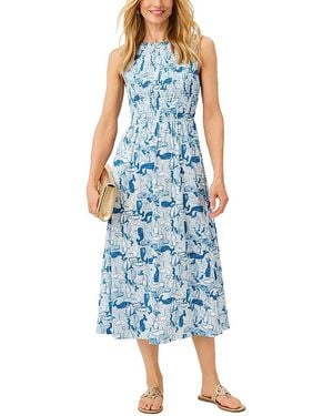 Lilly Pulitzer Finnley Midi Dress - Blue