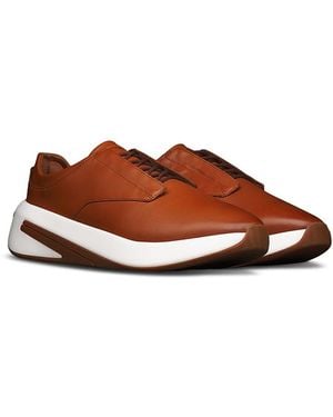 Wolf & Shepherd Supercrossover Lace Up Sneakers - Brown