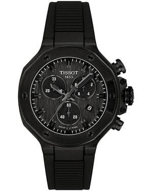 Tissot T-Race Quartz Chronograph, 38Mm - Black
