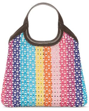 MZ Wallace Georgica Mini Crochet Tote - Pink