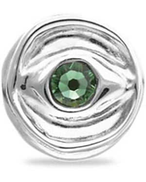 Uno De 50 Sterling Plated Signet Ring - White