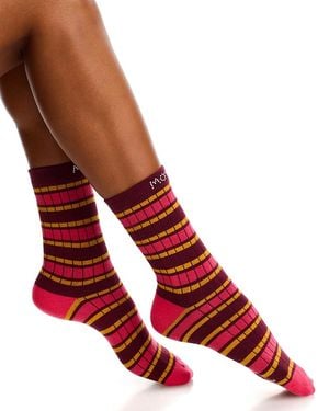 Mother The Half Step Socks - Red