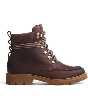 Rag & Bone Cameron Lace Up Boots - Brown