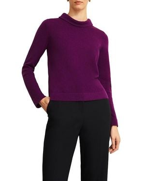 Hobbs Tali Roll Neck Sweater - Purple