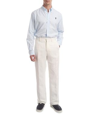 Ami Paris Straight Pants - White