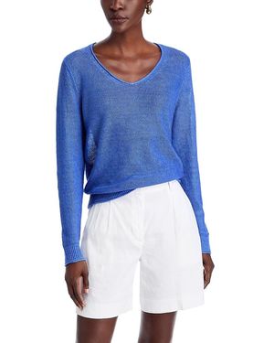 Tommy Bahama Linen Sweater - Blue