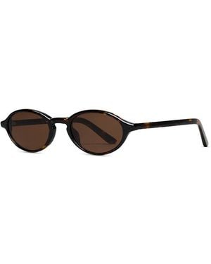 Chimi Lex Oval Sunglasses, 50Mm - White
