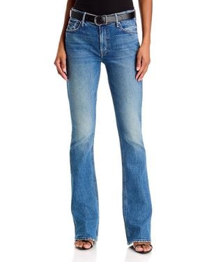 Mother The Runaway Low Rise Jeans - Blue