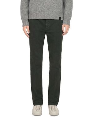 AllSaints Haydon Cotton Blend Slim Fit Chinos - Gray