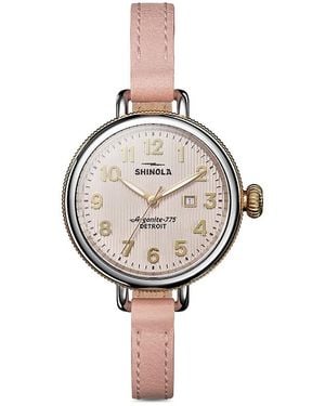 Shinola Birdy Watch, 34Mm - White