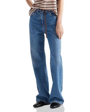 Prada Five-Pocket Denim Jeans - Blue