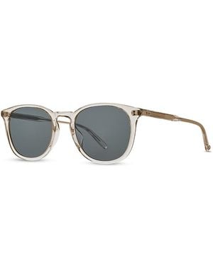 Garrett Leight Kinney Square Sunglasses, 49 Mm - Gray
