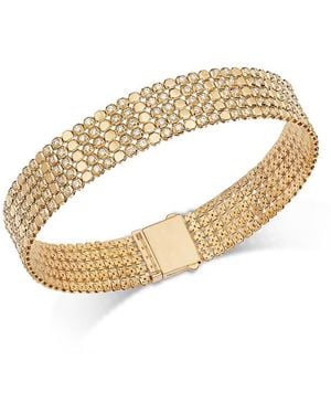 Bloomingdale's Fine Collection Diamond Mesh Bracelet - Metallic