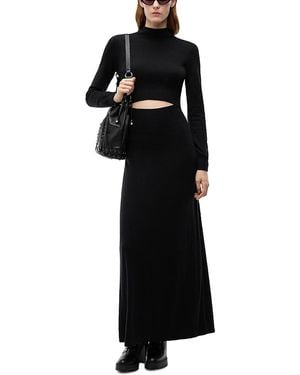 Pinko Valletta Cutout Maxi Dress - Black