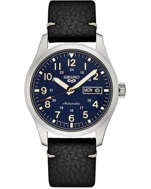 Seiko Seiko 5 Sports Watch, 39.4Mm - Blue
