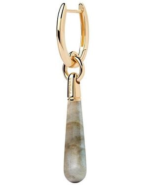 Pdpaola Large Jupiter Single Hoop - White